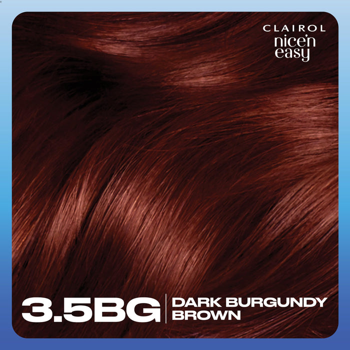 Nice & Easy Care Colour Dark Burgundy Brown 3.5BG