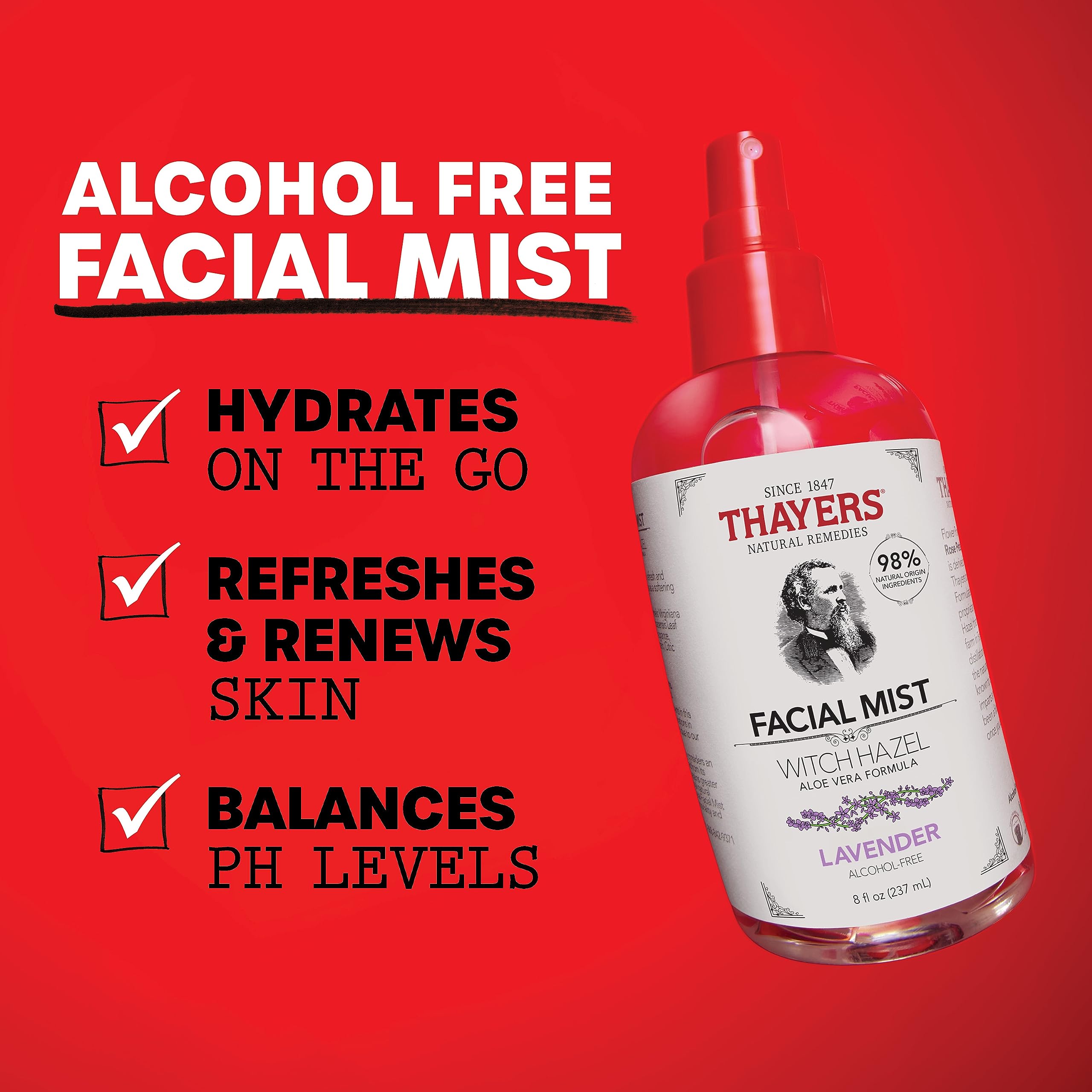 Thayers Which Hazel Lavander Face Mist 237ml