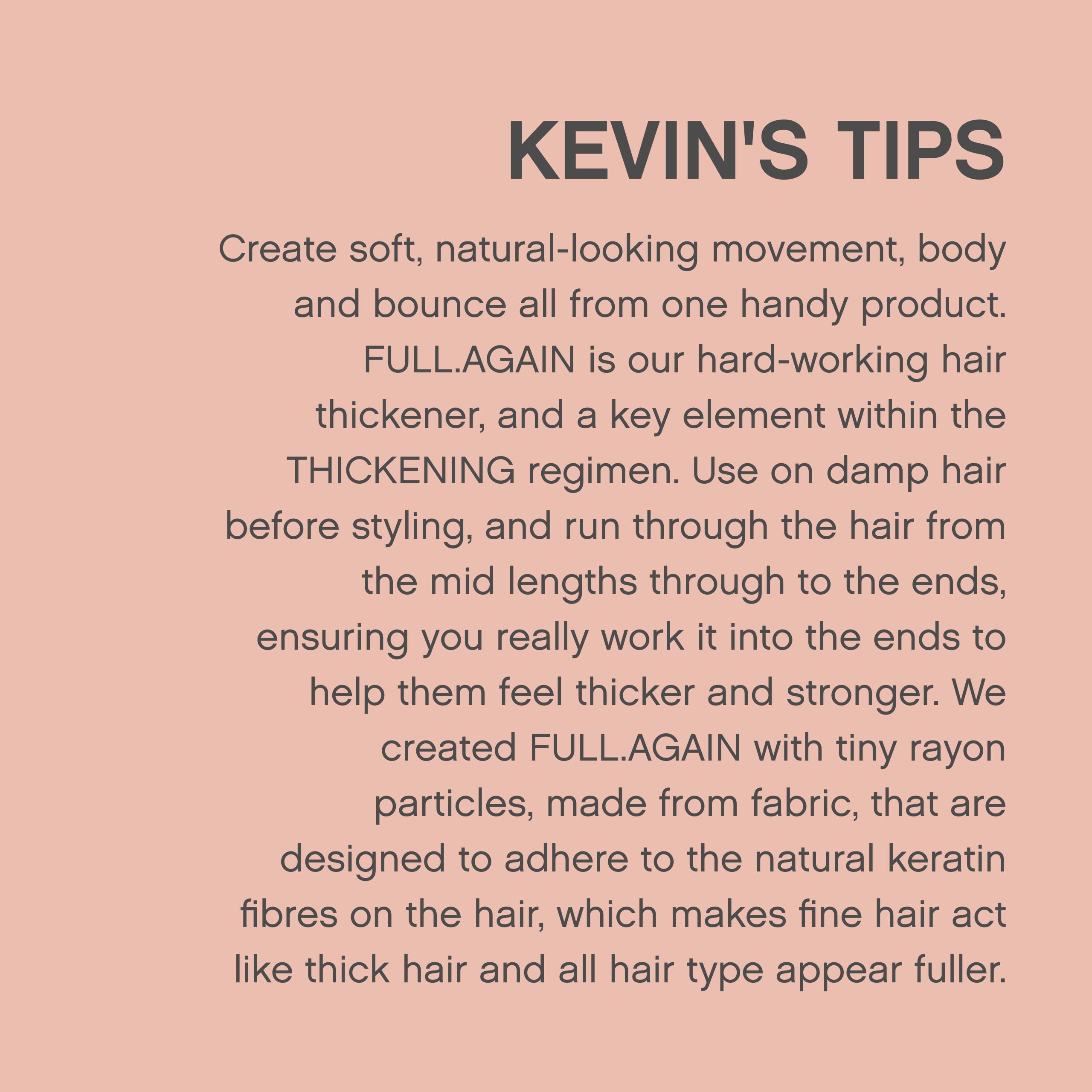 Kevin Murphy Full Again Thickening Lotion 150ml - For Fine Hair