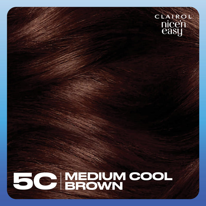 Nice & Easy Care Colour Medium Cool Brown 5C