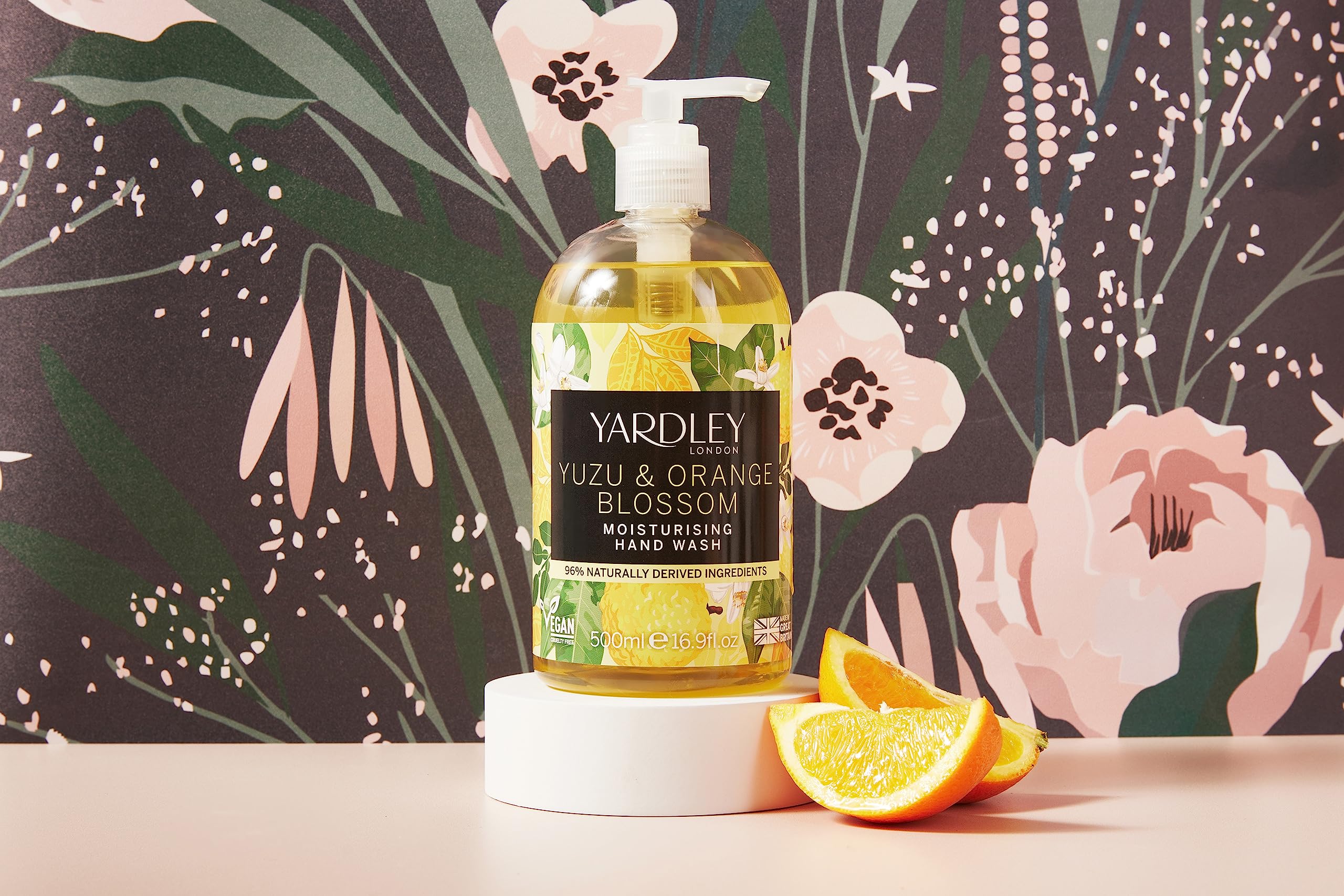 Yardley Hand Wash Yuzu Tea & Orange Blossom