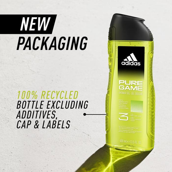 Adidas Pure Game Shower Gel 400ml