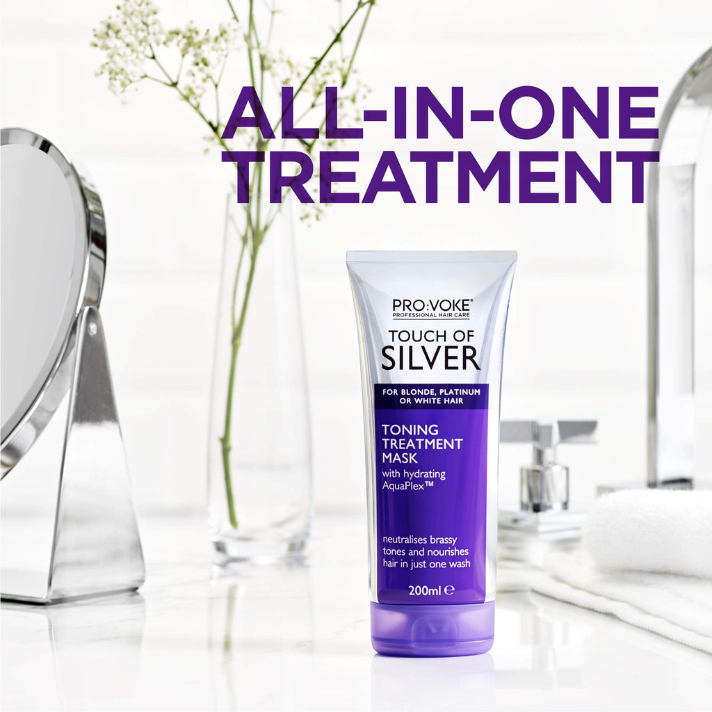 Pro:Voke Touch Of Silver Toning Treatment Mask 200ml