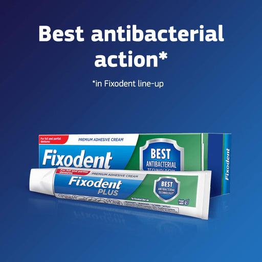 Fixodent Denture Adhesive Cream Dual Protection