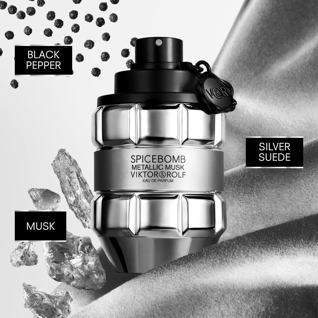 Viktor & Rolf Spicebomb Metallic Musk Eau de Parfum 50ml Spray
