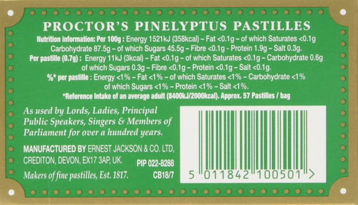 Proctor's Pinelyptus Pastilles