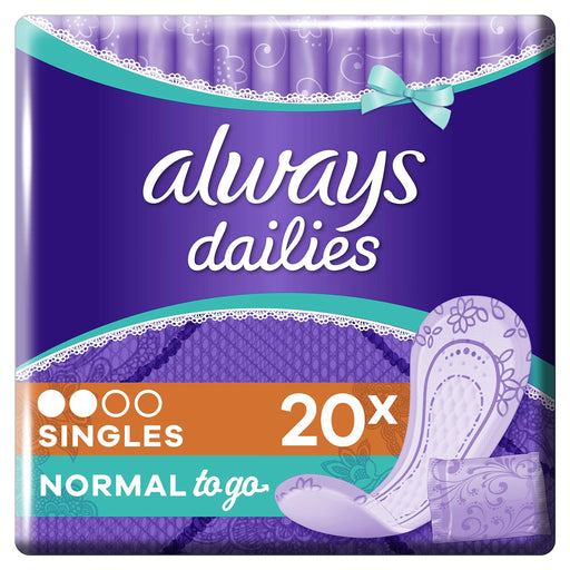 Always Dailies Normal Panty Liners Singles