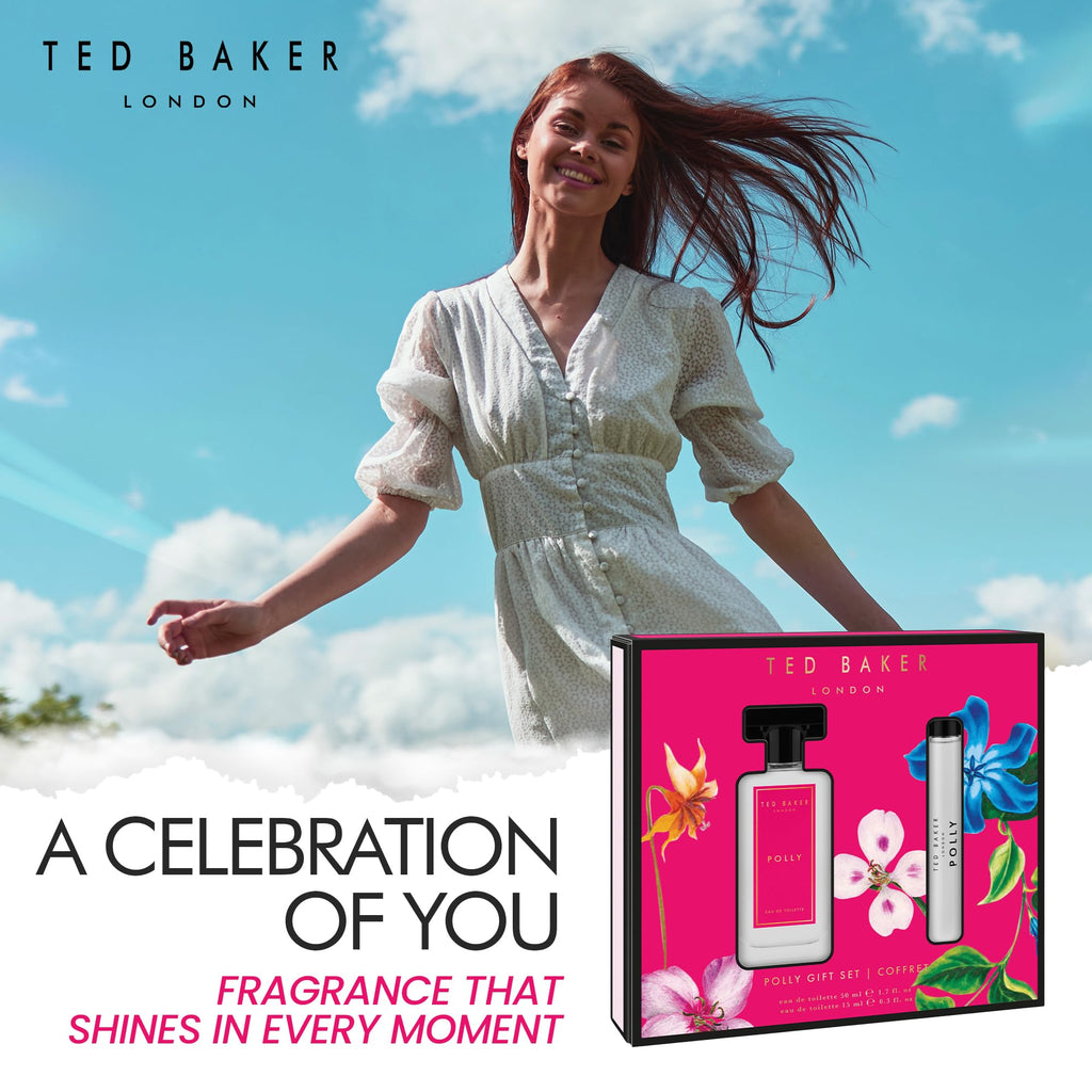 Ted Baker Polly Gift Set 50ml EDT + 15ml EDT