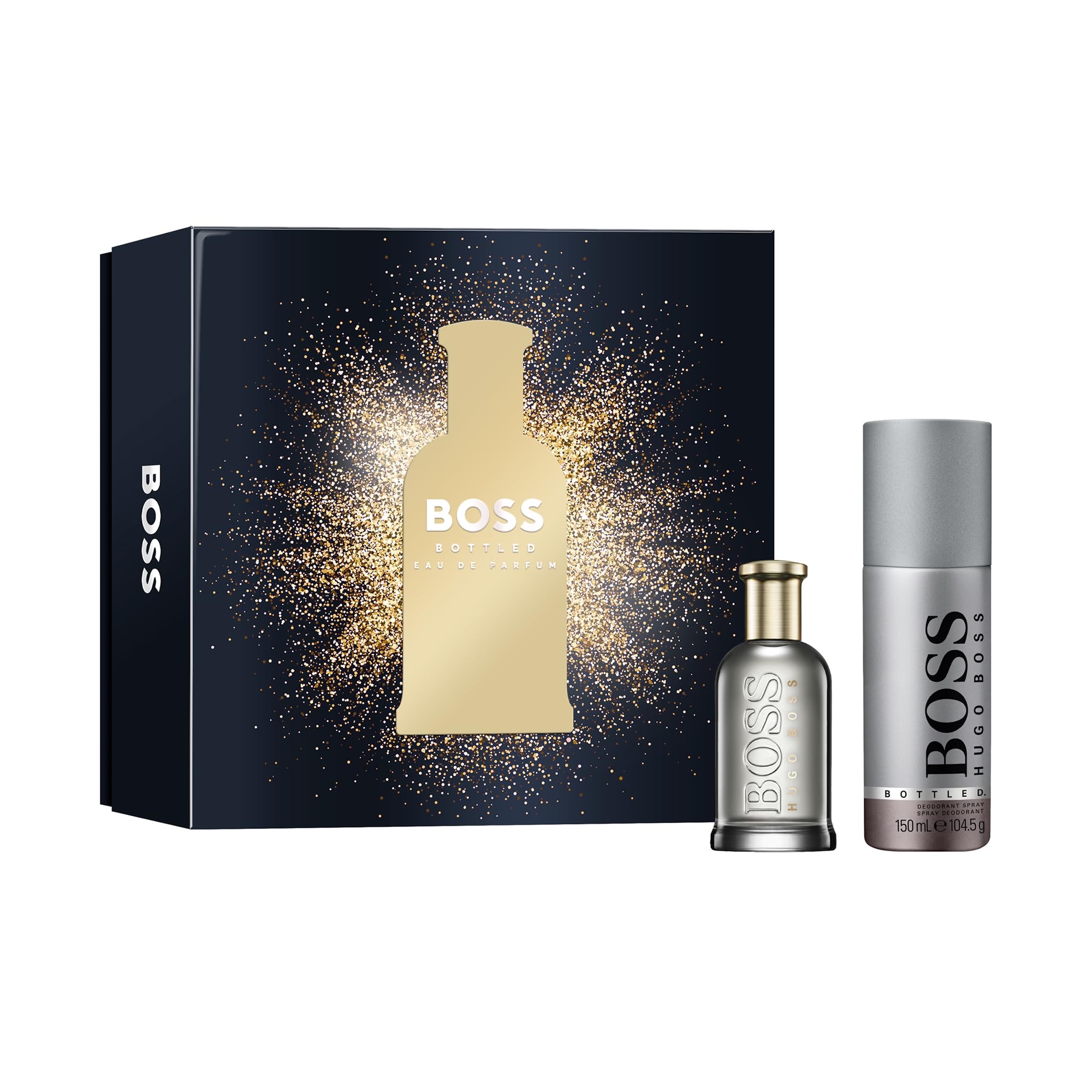 Hugo Boss Boss Bottled Eau de Parfum Gift Set 50ml EDP + 150ml Deodorant Spray - Fragrance at MyBeautyBoutique by Hugo Boss