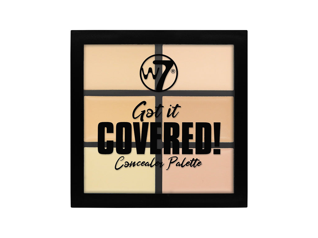 W7 Got It Covered Concealer Palette -  6 Creamy