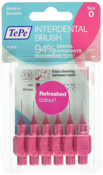 TePe Interdental Brushes Pink 0.4mm 