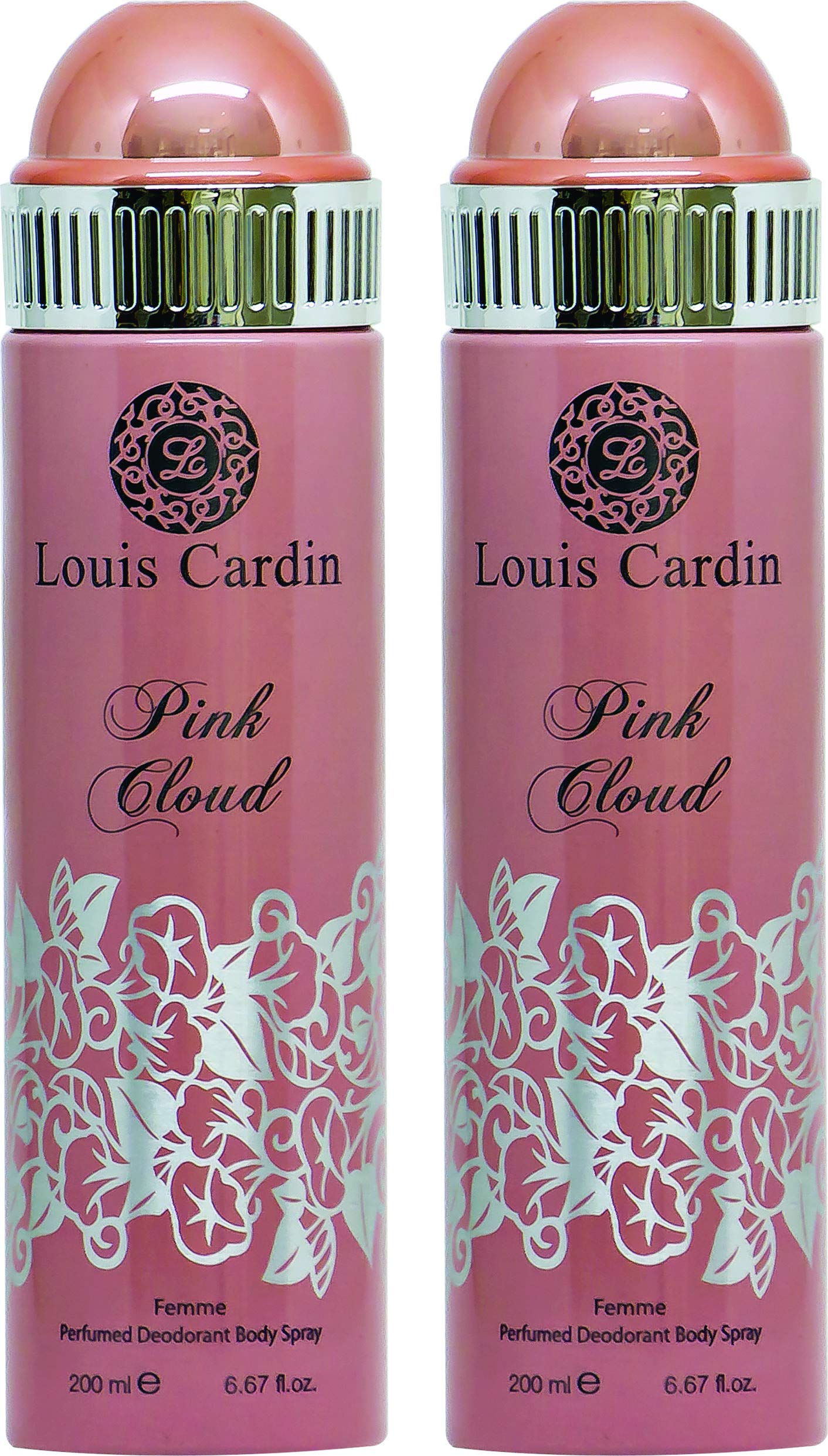 Louis Cardin Pink Cloud Perfumed Deodorant Body Spray 200ml