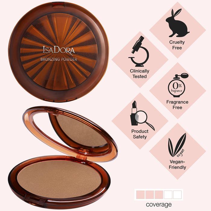 Isadora 48 Matte Tan Bronzing Powder 10g