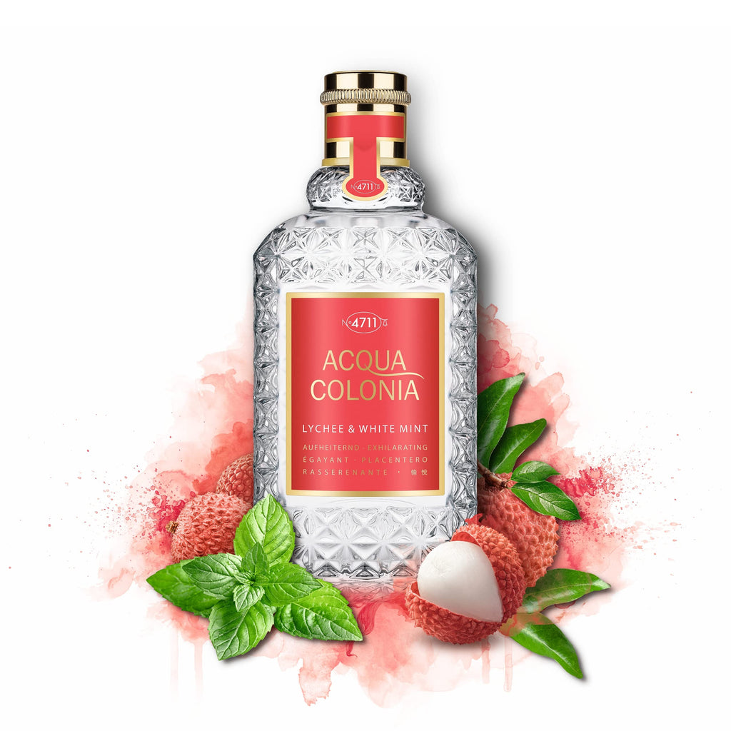 Mäurer & Wirtz 4711 Acqua Colonia Lychee & White Mint Eau de Cologne 100ml Spray