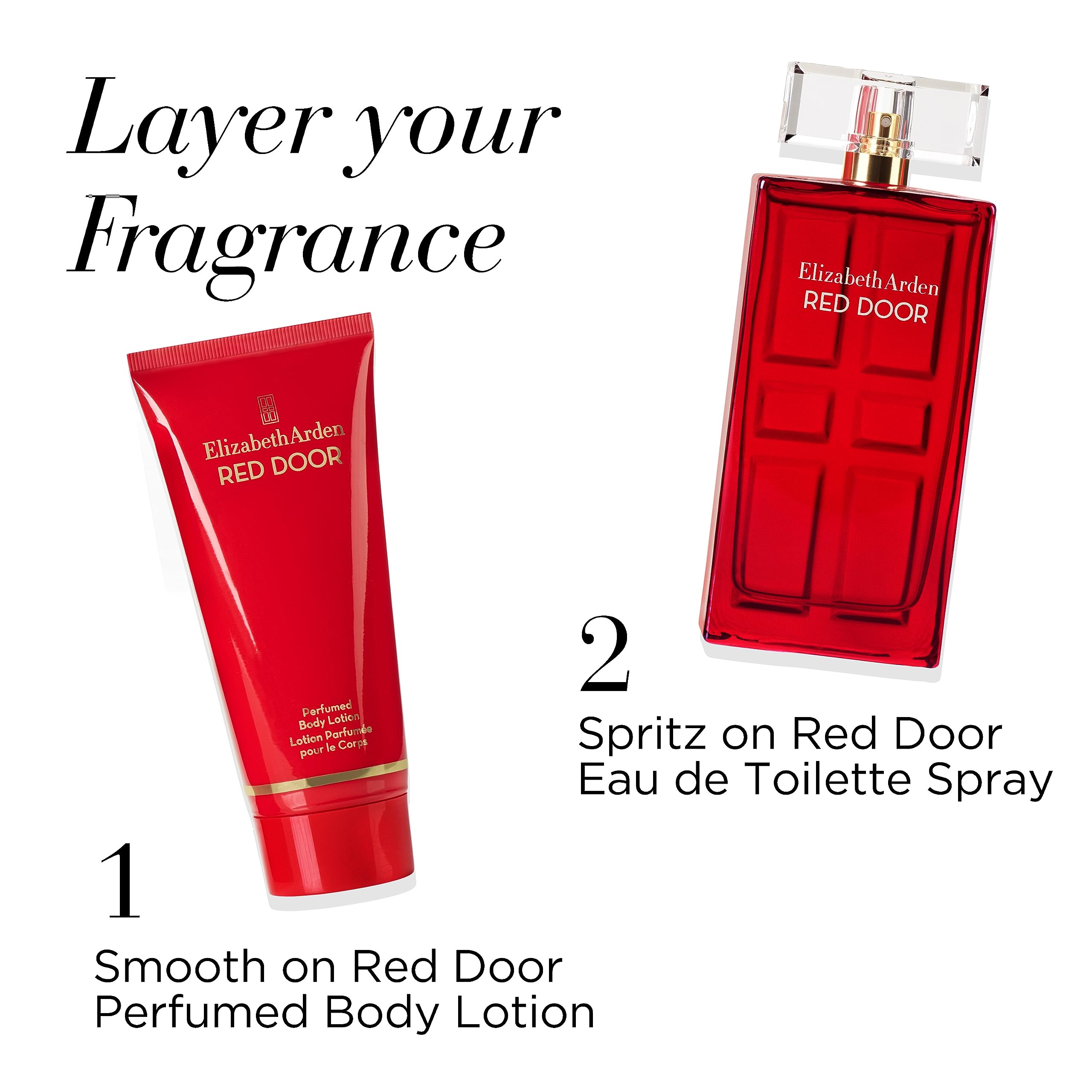 Elizabeth Arden Red Door 50ml EDT + 100m Body Lotion + 5ml - Personal Fragrance at MyBeautyBoutique by Elizabeth Arden