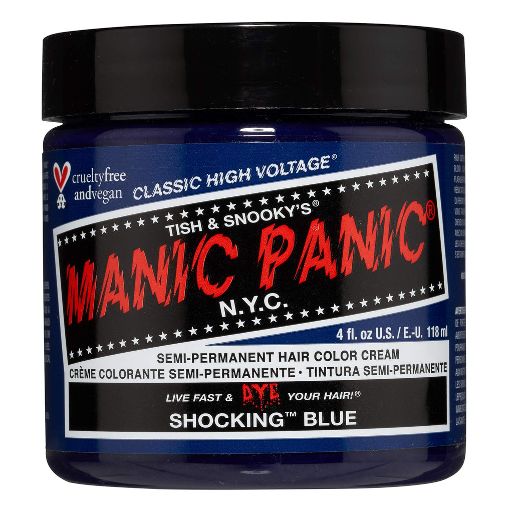 Manic Panic High Voltage Classic Semi-Permanent Hair Colour 118ml - Shocking Blue