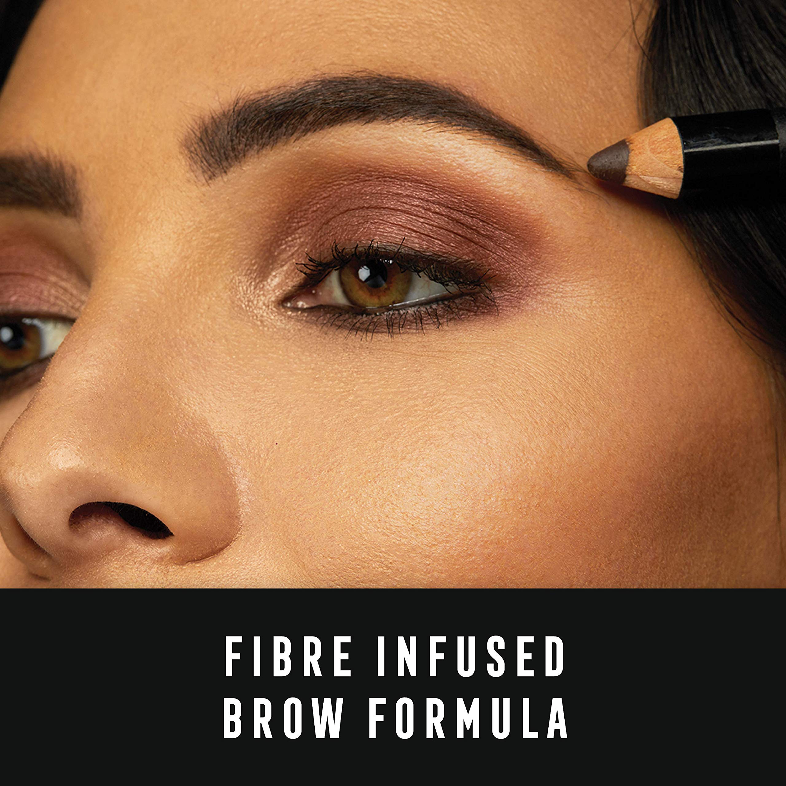 Max Factor Brow Fiber Eyebrow Pencil 1.8g - 005 Rich Brown