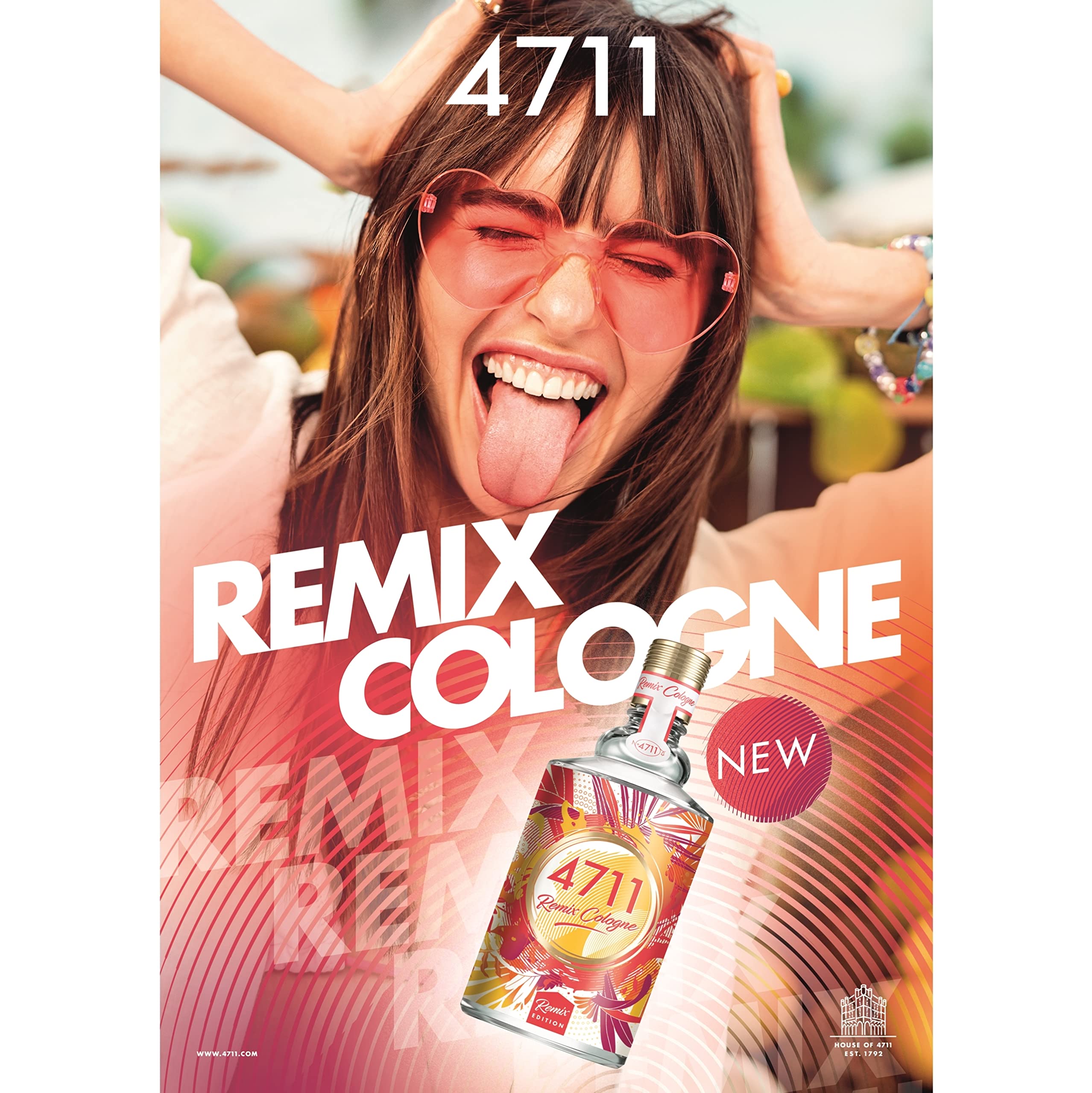 4711 Remix Cologne Grapefruit Edition Eau de Cologne 100ml - Eau de Cologne at MyBeautyBoutique by 4711