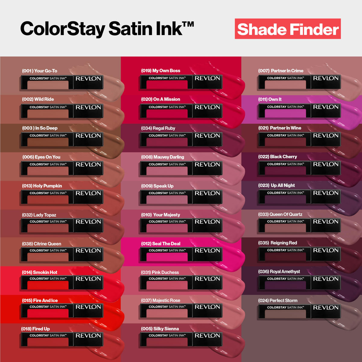 Revlon ColorStay Satin Ink Liquid Lipstick 5ml - 022 Black Cherry