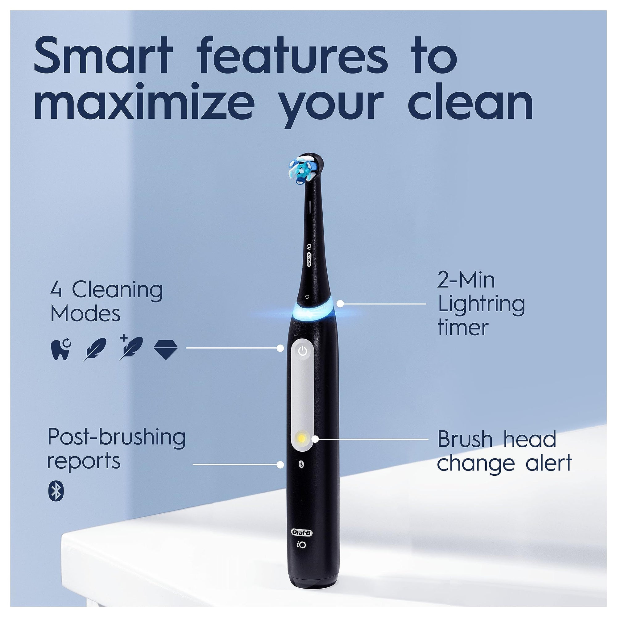 Oral-B iO 4 Electric Toothbrush Black