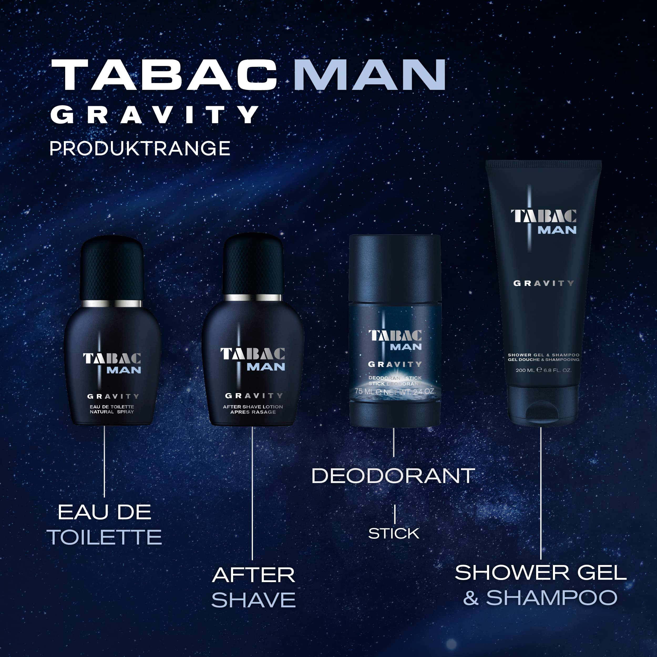 Mäurer & Wirtz Tabac Man Gravity Deodorant Stick 75g - Deodorants & Anti-Perspirants at MyBeautyBoutique by Mäurer & Wirtz