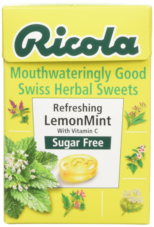 Ricola Swiss Herb Drops Lemon Mint 20 Pack