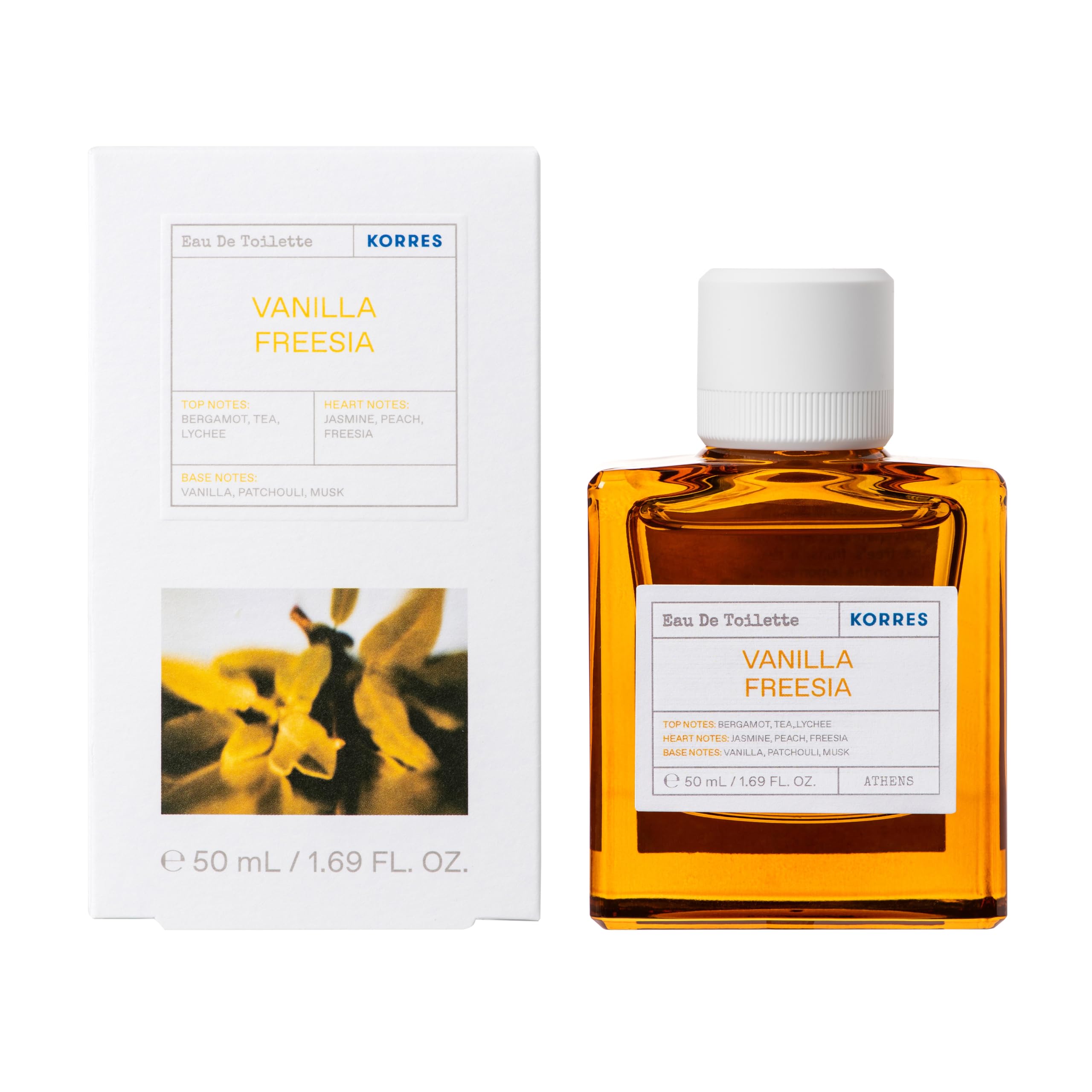 Korres Vanilla Freesia Eau de Toilette 50ml Spray