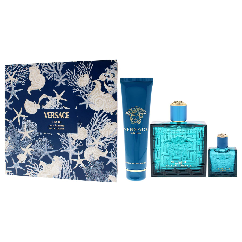 Versace Eros Energy Gift Set 100ml EDT + 150ml Bath & Shower Gel + 5ml EDT