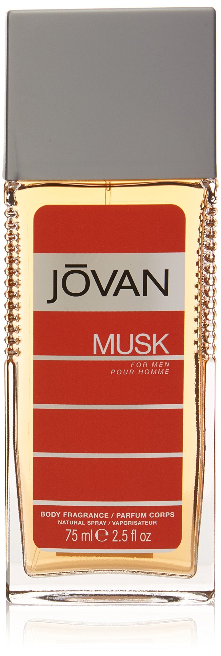Jovan Musk For Men Body Spray 75ml - Body Sprays & Mists at MyBeautyBoutique by Jovan