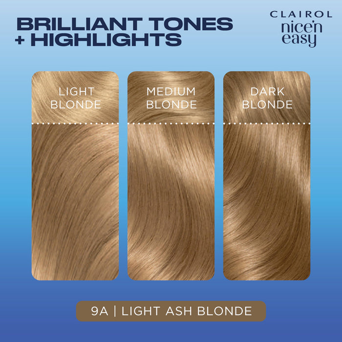 Nice & Easy Care Colour Light Ash Blonde 9A