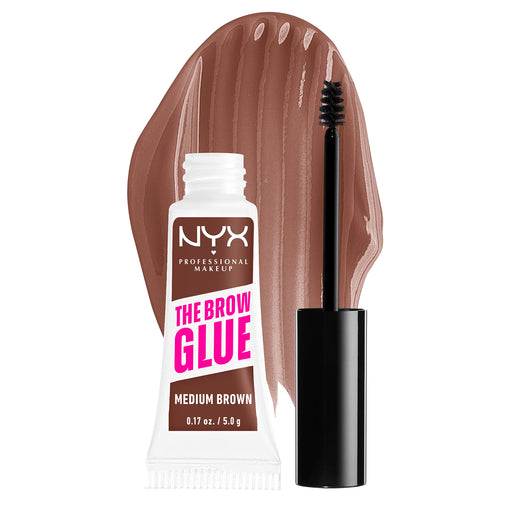 NYX The Grow Glue Instant Brow Styler Gel 5g - Medium Brown