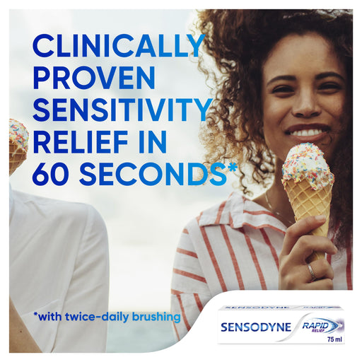 Sensodyne Rapid Relief Toothpaste Whitening