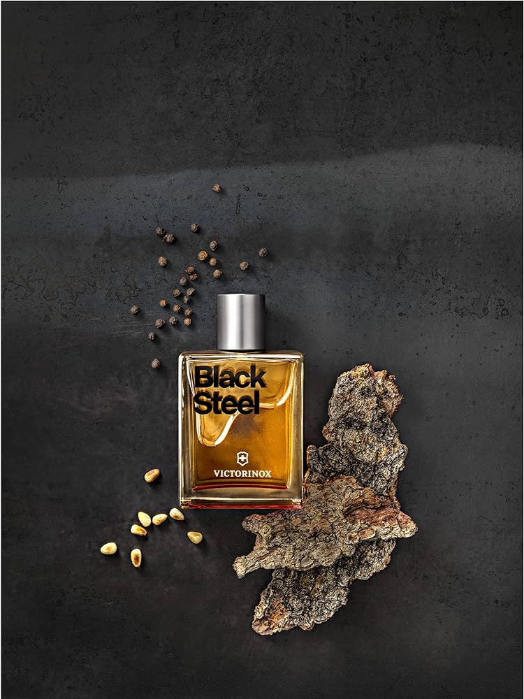 Swiss Army Black Steel Eau de Toilette 100ml Spray - Eau de Toilette at MyBeautyBoutique by Swiss Army