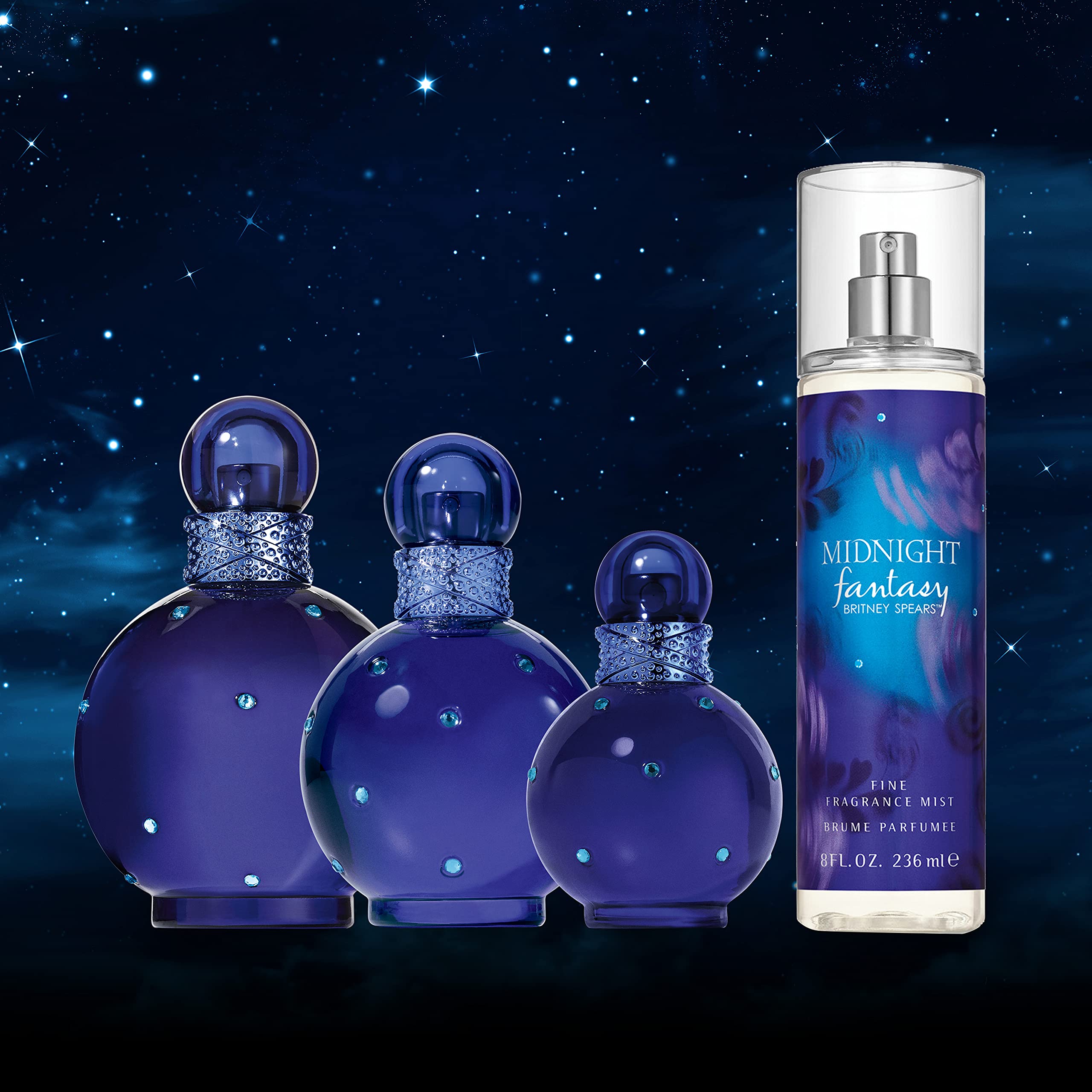 Britney Spears Midnight Fantasy Eau De Parfum 50ml - Eau de Perfume at MyBeautyBoutique by Britney Spears