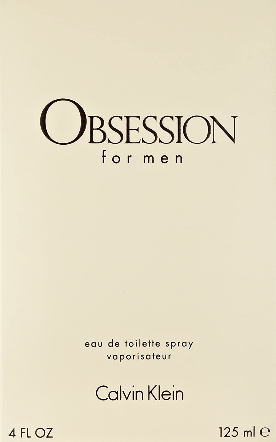 Calvin Klein Obsession for Men Eau de Toilette 125ml - Perfume & Cologne at MyBeautyBoutique by Calvin Klein