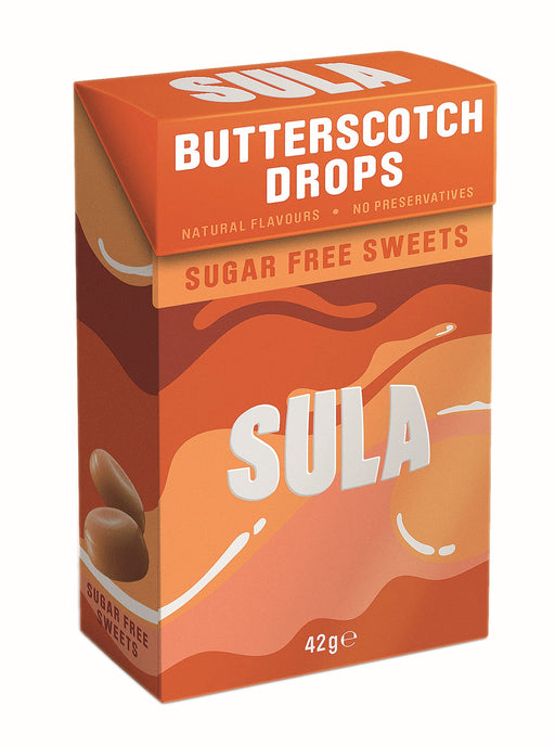 Sula Sugar-Free Butterscotch Box 14 Pack