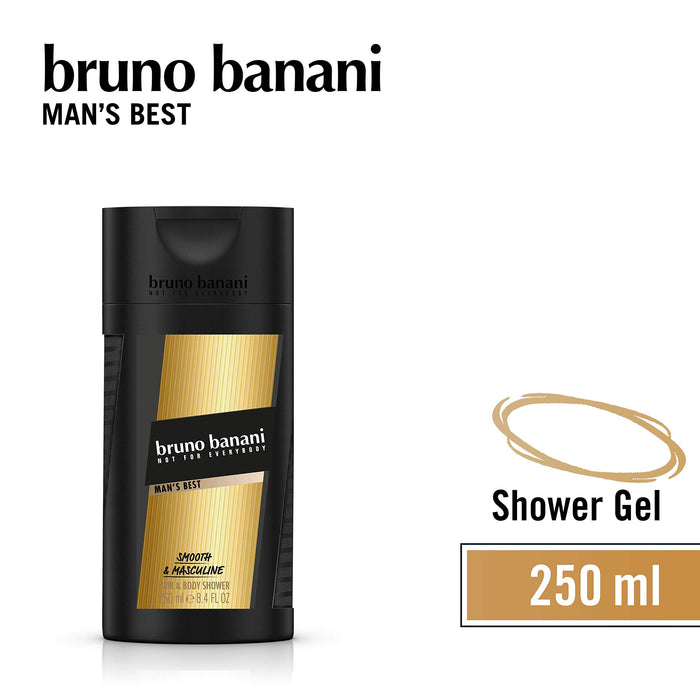 Bruno Banani Man's Best Hair & Body Wash 250ml