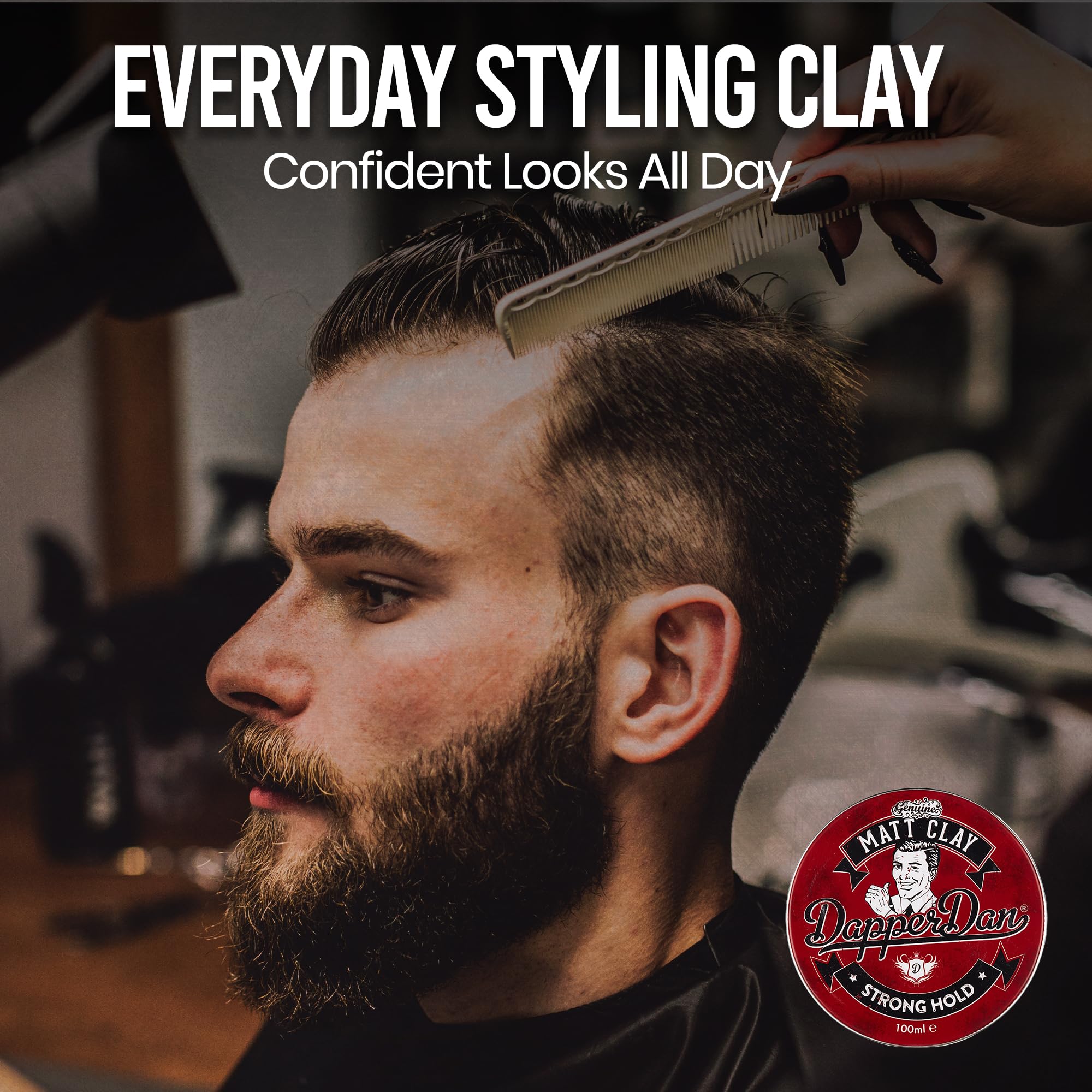 Dapper Dan Matt Clay 100ml - Strong Hold