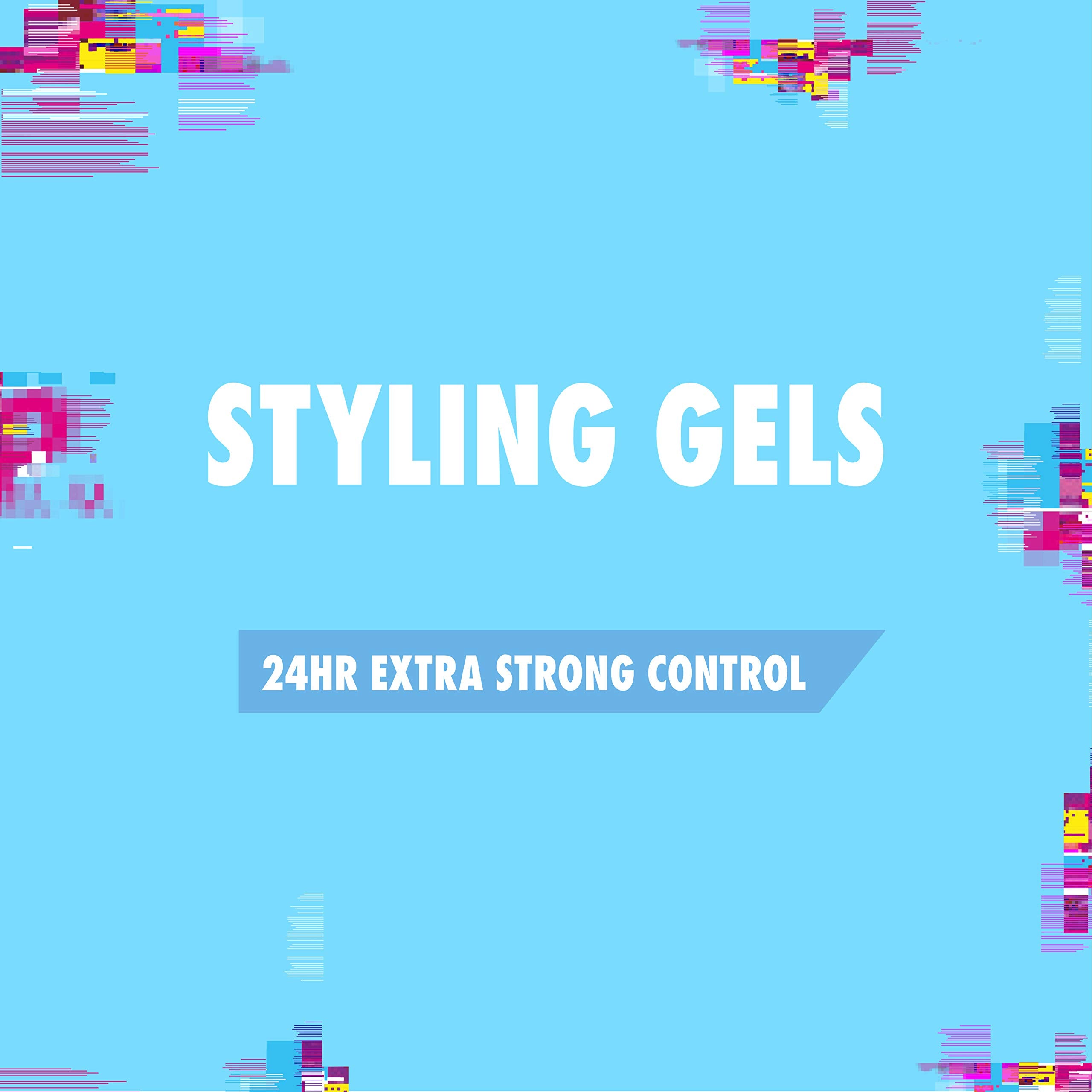 VO5 Natural Shine Mega Hold Gel 200ml - Extra Hold