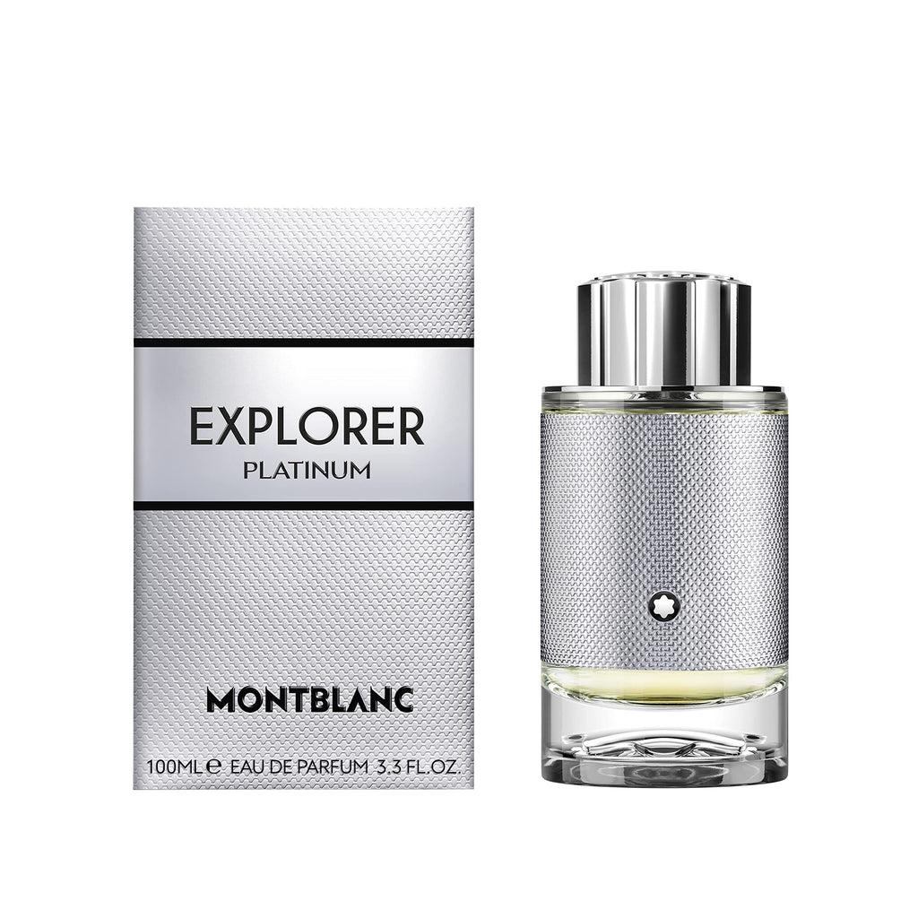 Mont Blanc Explorer Platinum Eau de Parfum 100ml Spray - Eau de Parfum at MyBeautyBoutique by Mont Blanc
