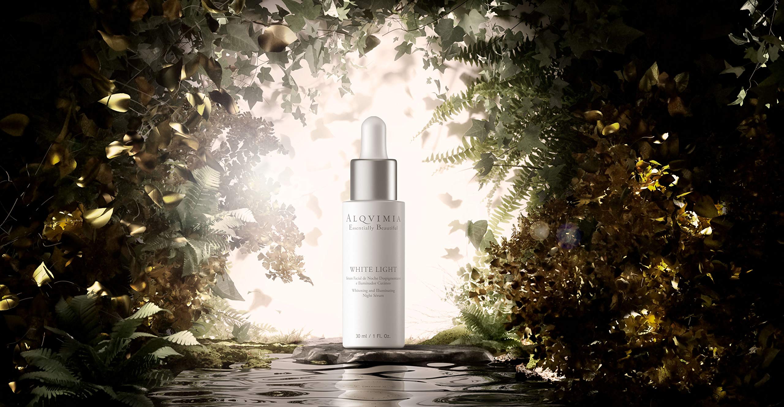 Alqvimia Essentially Beautiful White Light Night Serum 30ml