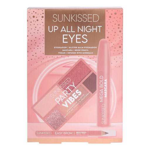 Sunkissed Up All Night Eyes Gift Set Sunkissed Party Vibes + Sunkissed Easy Brow + Mega Bold Mascara