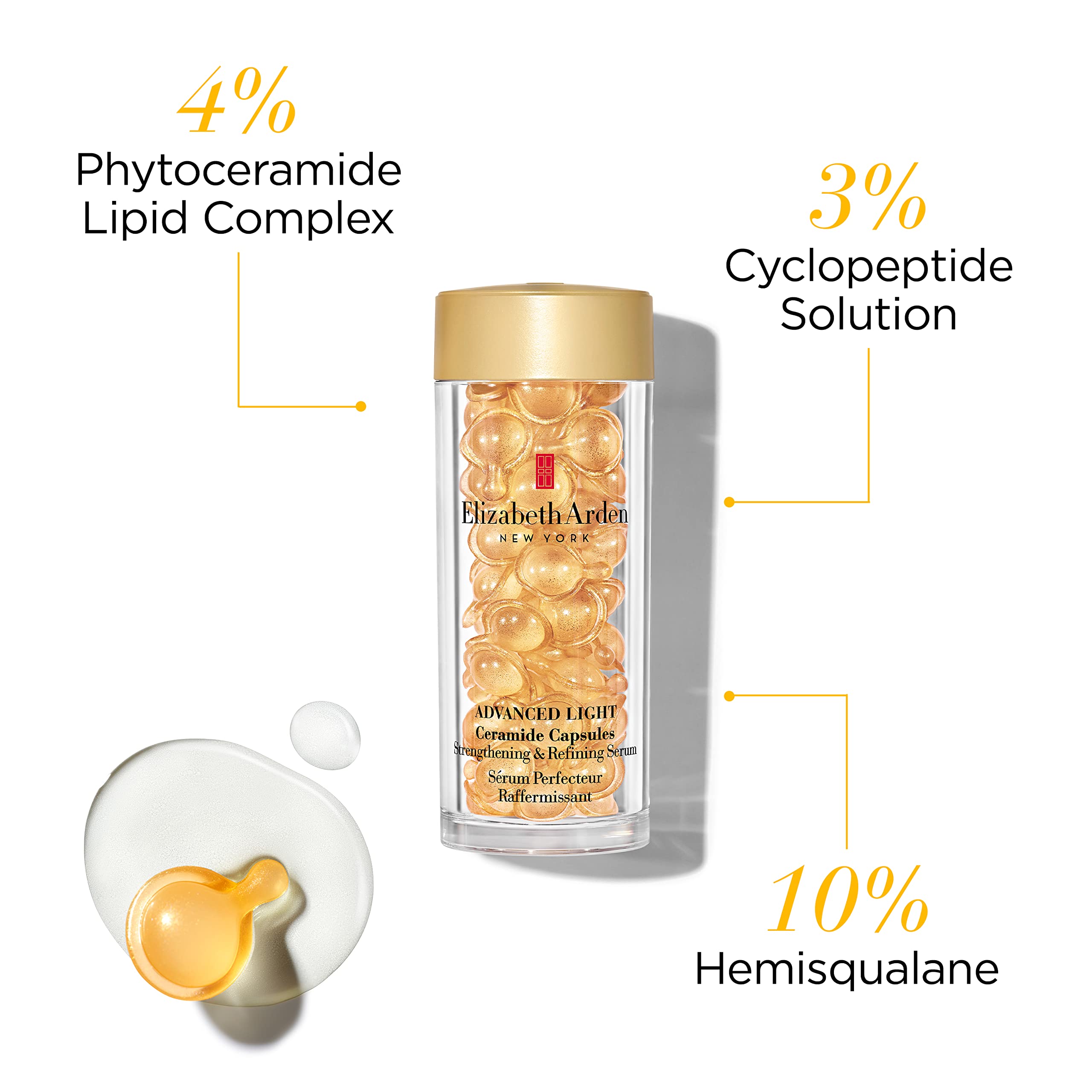 Elizabeth Arden Advanced Light Ceramide Capsules Strengthening & Refining Serum 30 Capsules