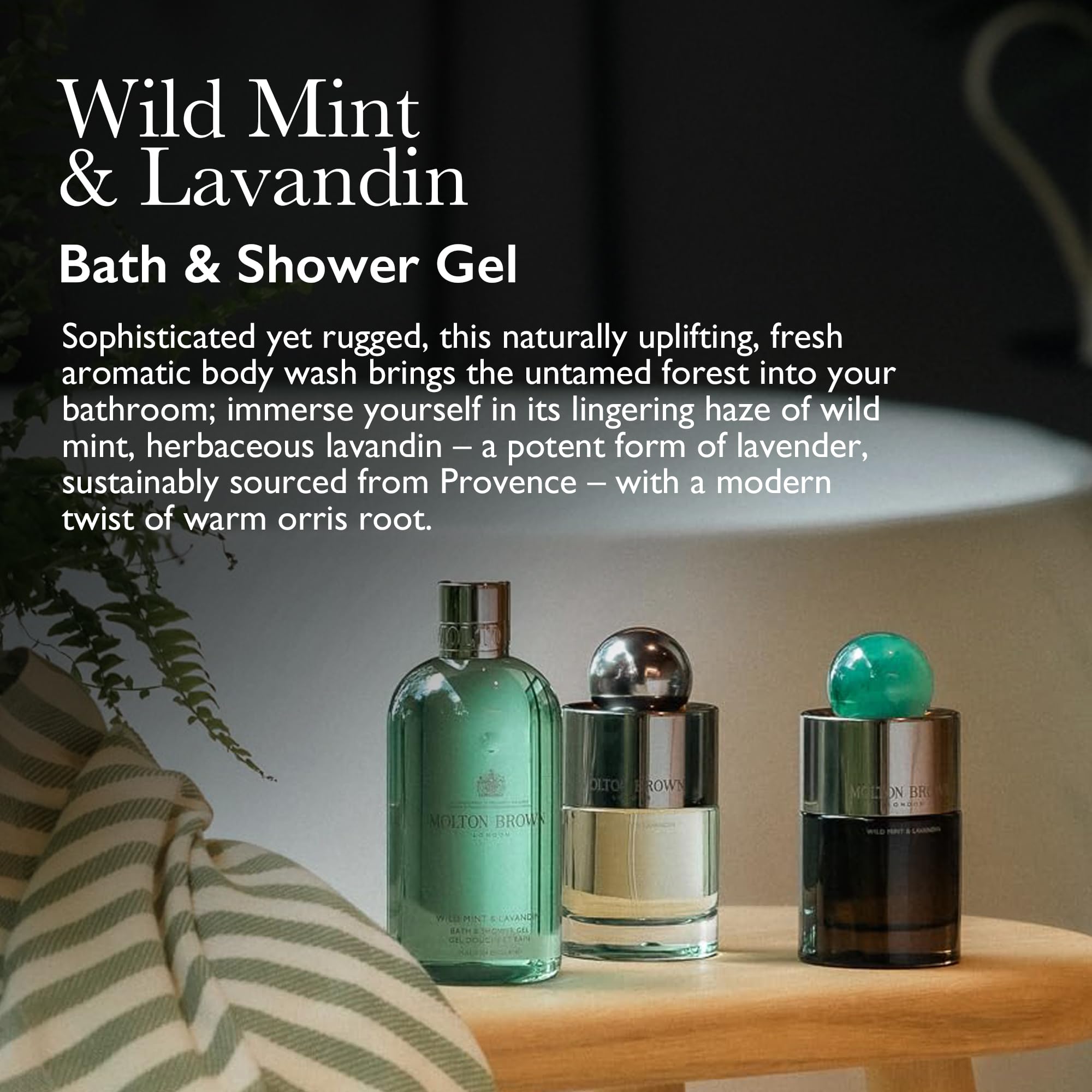 Molton Brown Wild Mint & Lavandin Bath & Shower Gel 300ml