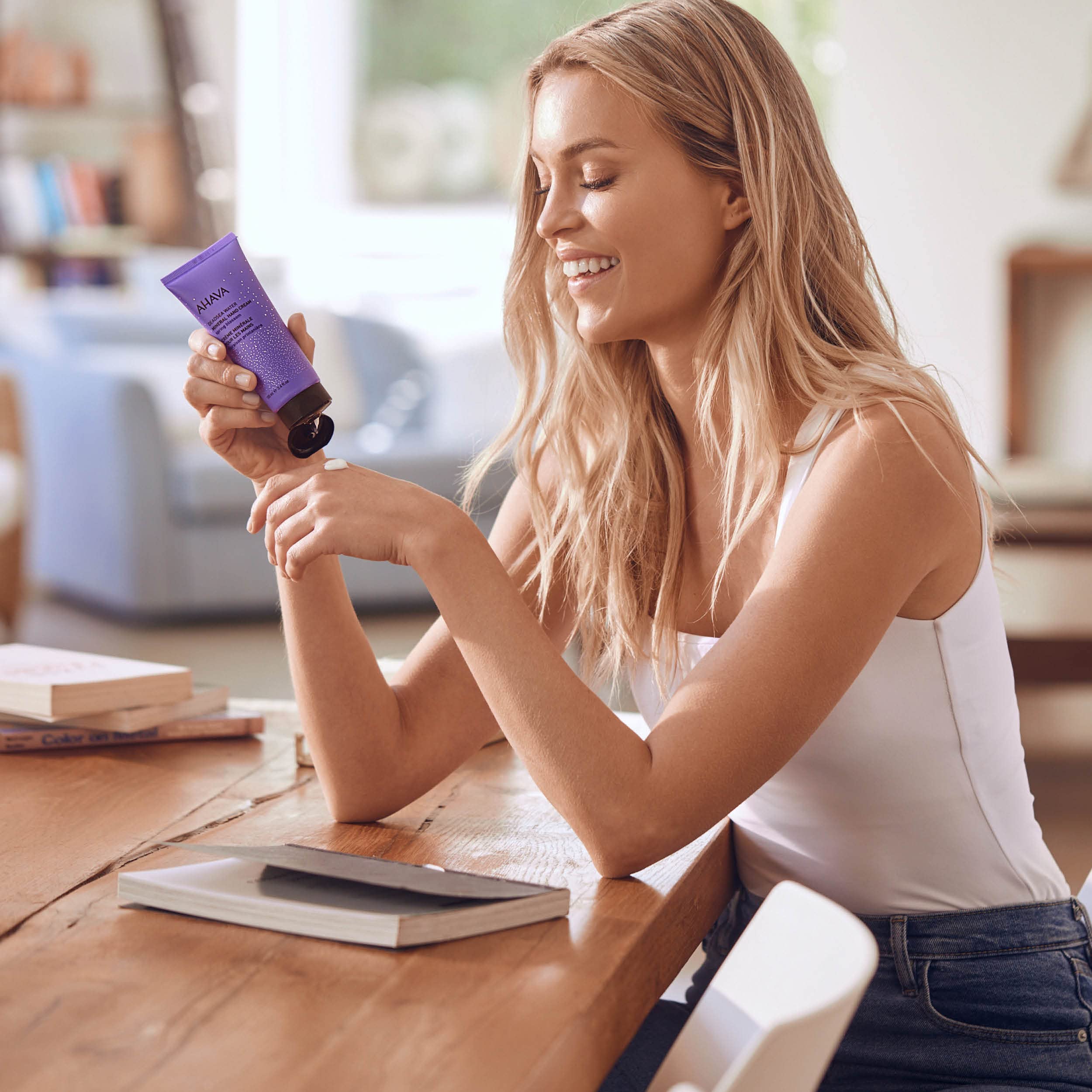 Ahava Mineral Spring Blossom Hand Cream 100ml