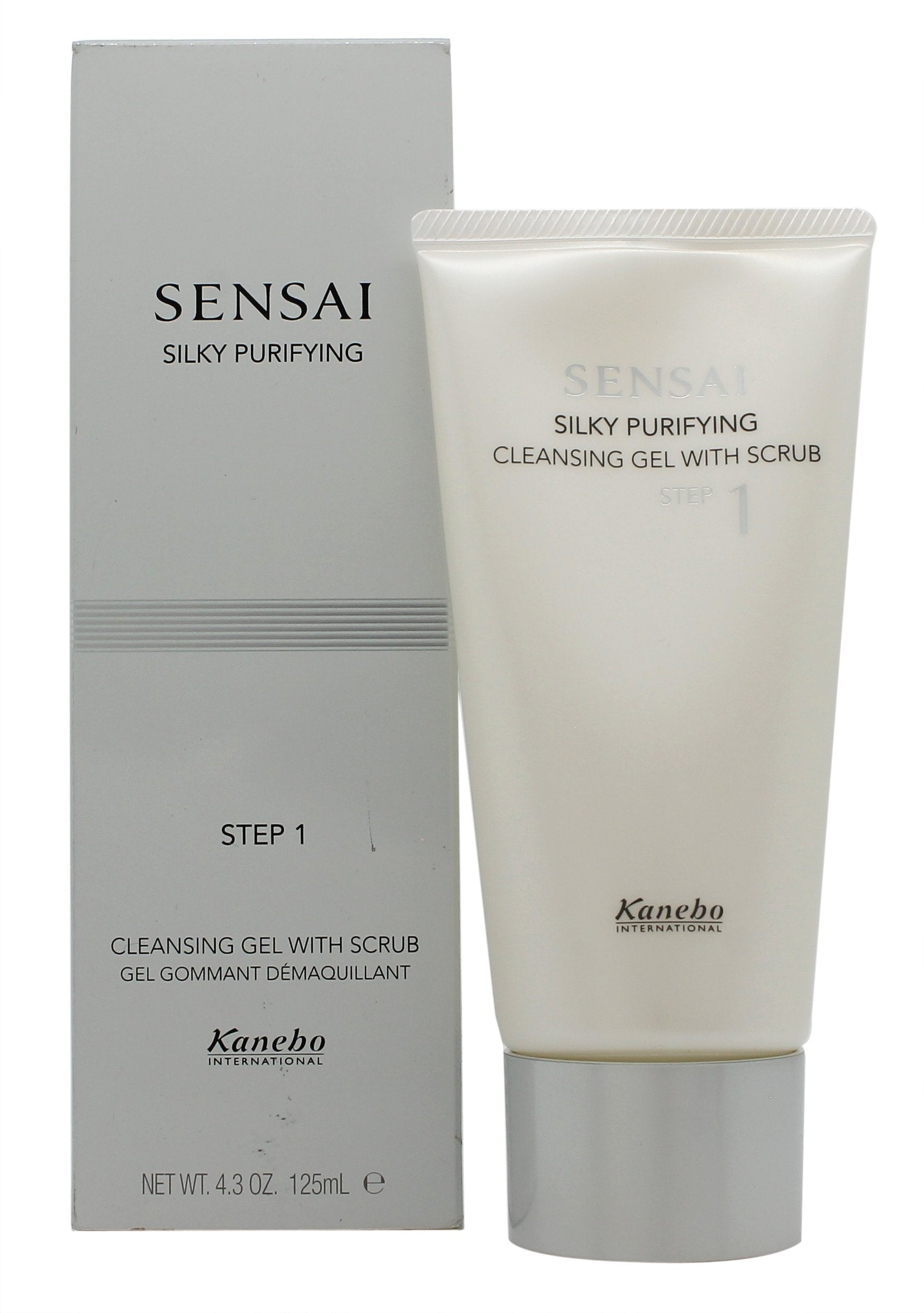 Kanebo Cosmetics Sensai Silky Purifying Step 1 Cleansing Gel with Scrub 125ml 