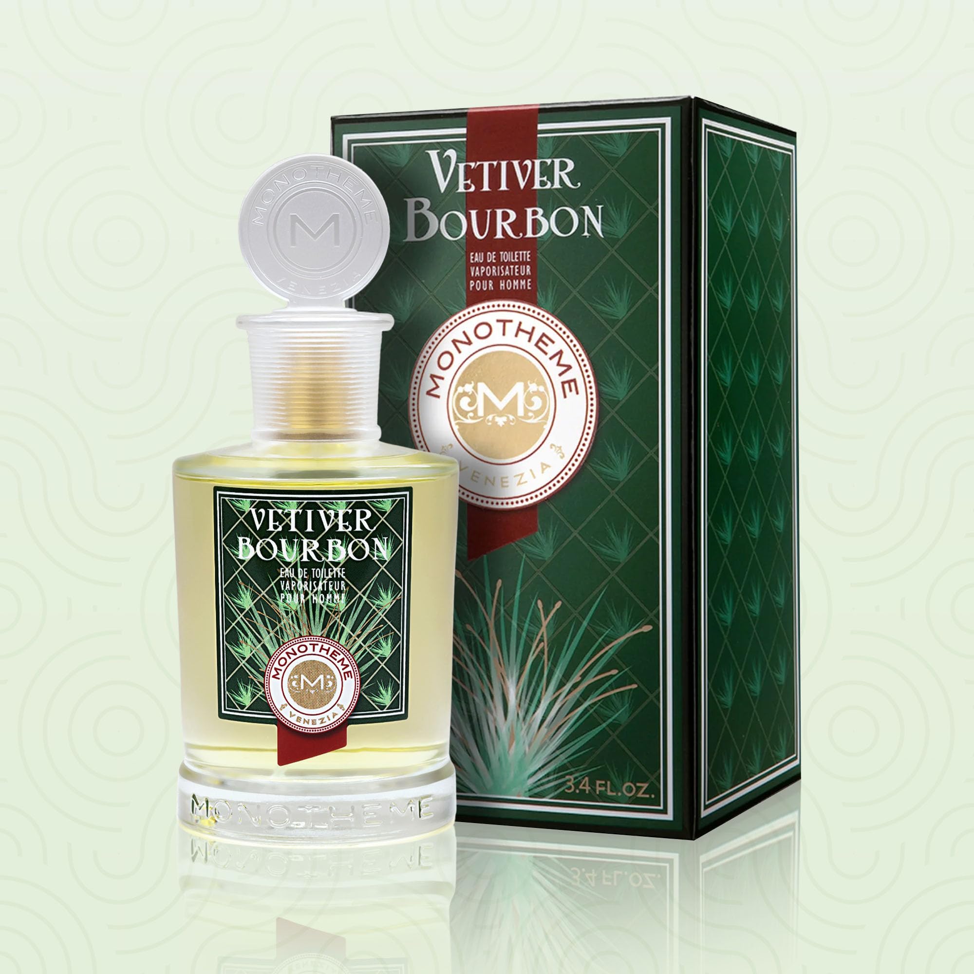 Monotheme Vetiver Bourbon Eau de Toilette 100ml Spray