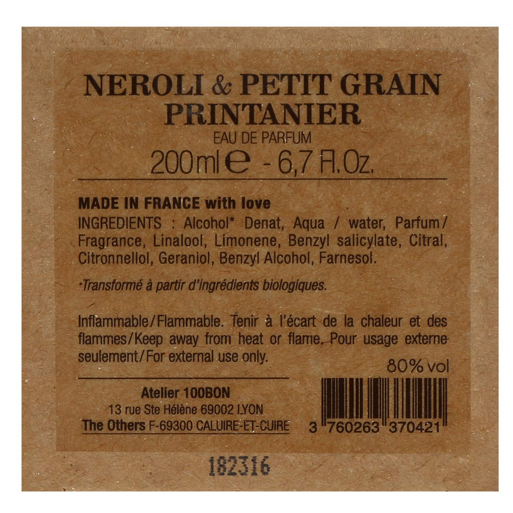 100BON Neroli & Petit Grain Printanier Eau de Parfum 200ml Refill