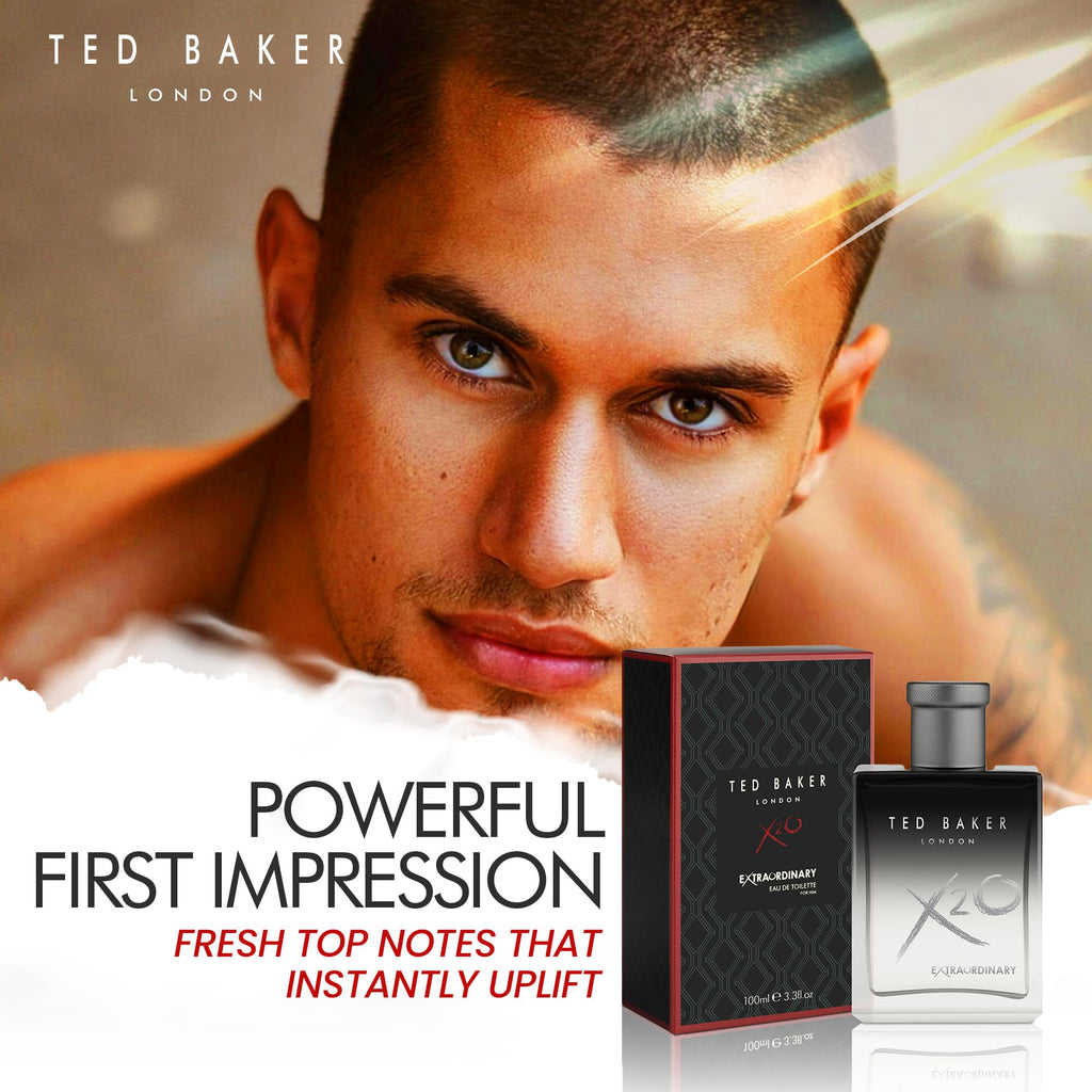Ted Baker X20 Extraordinary For Men Eau de Toilette 100ml Spray