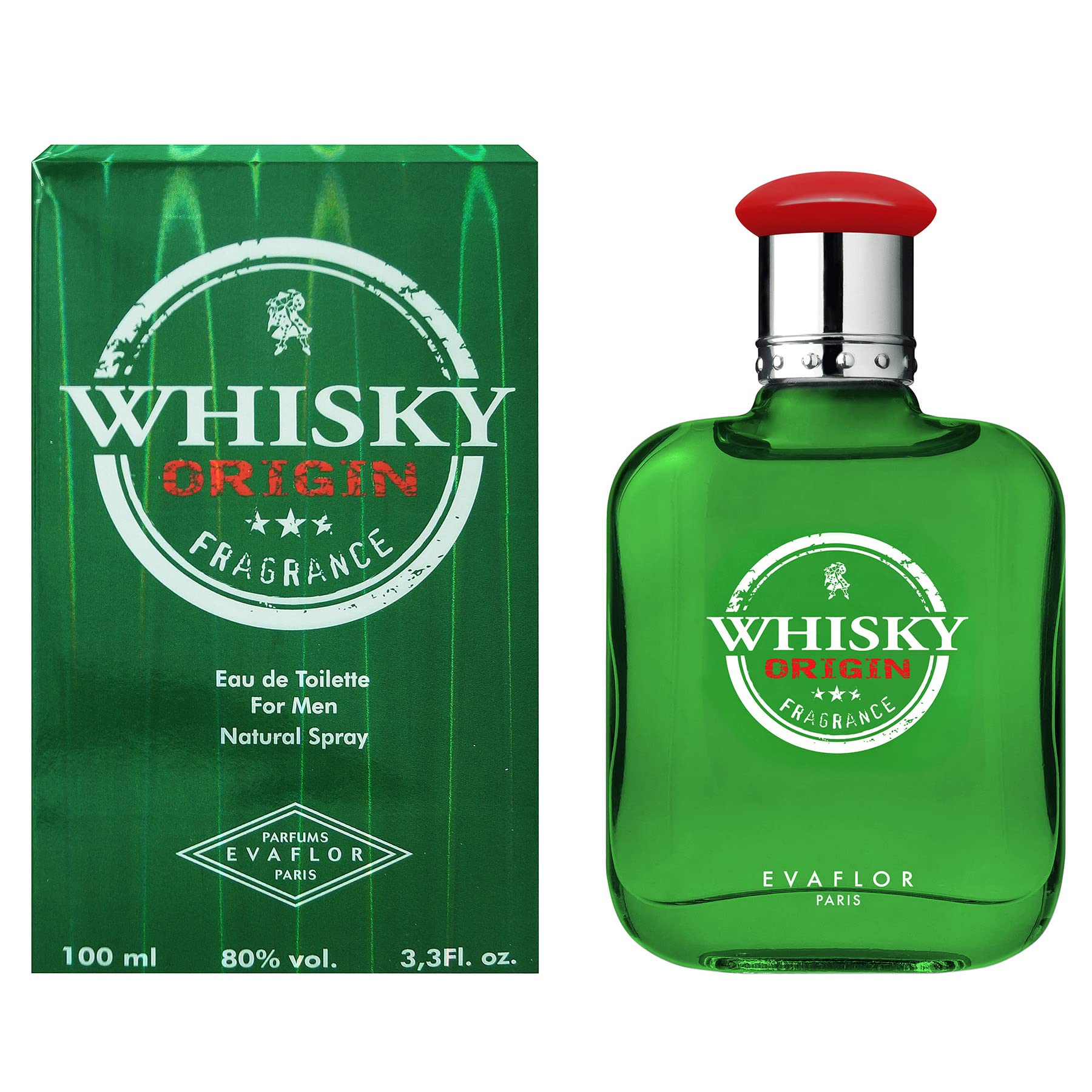 Evaflor Whisky Origin Eau De Toilette 100ml - Eau de Toilette at MyBeautyBoutique by Whisky
